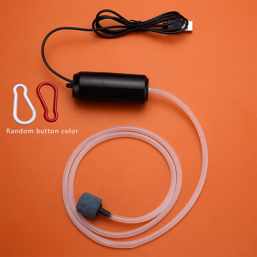 Portable USB Oxygen Air Pump Mute Aquarium Fish Tank Energy Saving Supplies Aerator Small Oxygenator Aquarium Accessories