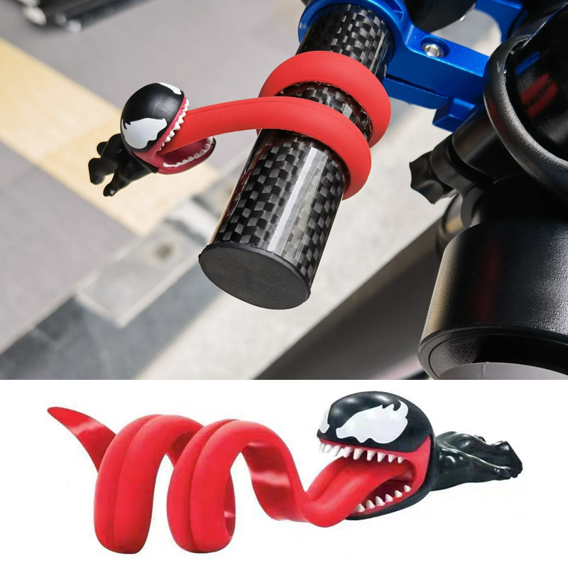 Funny Venom USB Cable Wire Data Line Holder Car Motorcycle Accessories Cable Car Toy Decoration