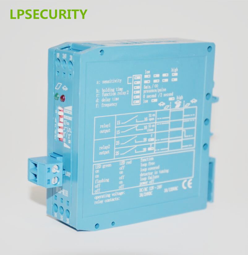 LPSECURITY 12V 24V Loop Detector Car Detector for Gate Opener Operator