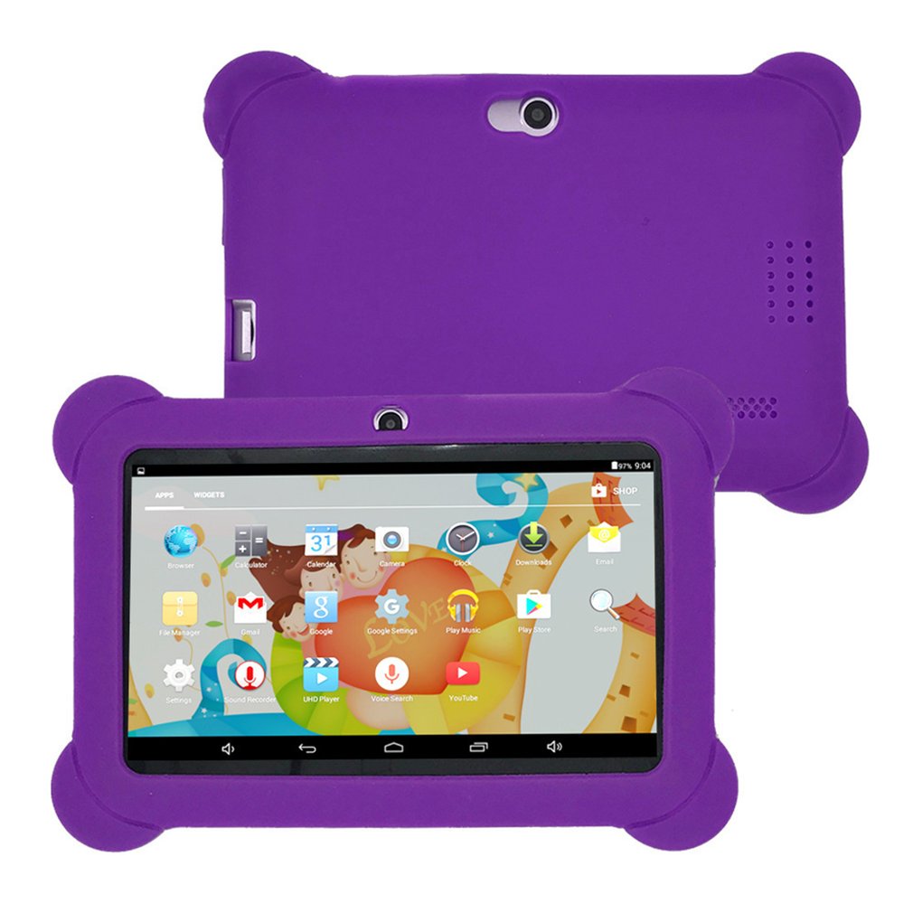 7 Inch Kids Tablet WIFI Wireless Tablet Up to 1.5GHZ A33 Quad Core Mali-400 MP GPU Capacitive Touch Screen Dual Camera