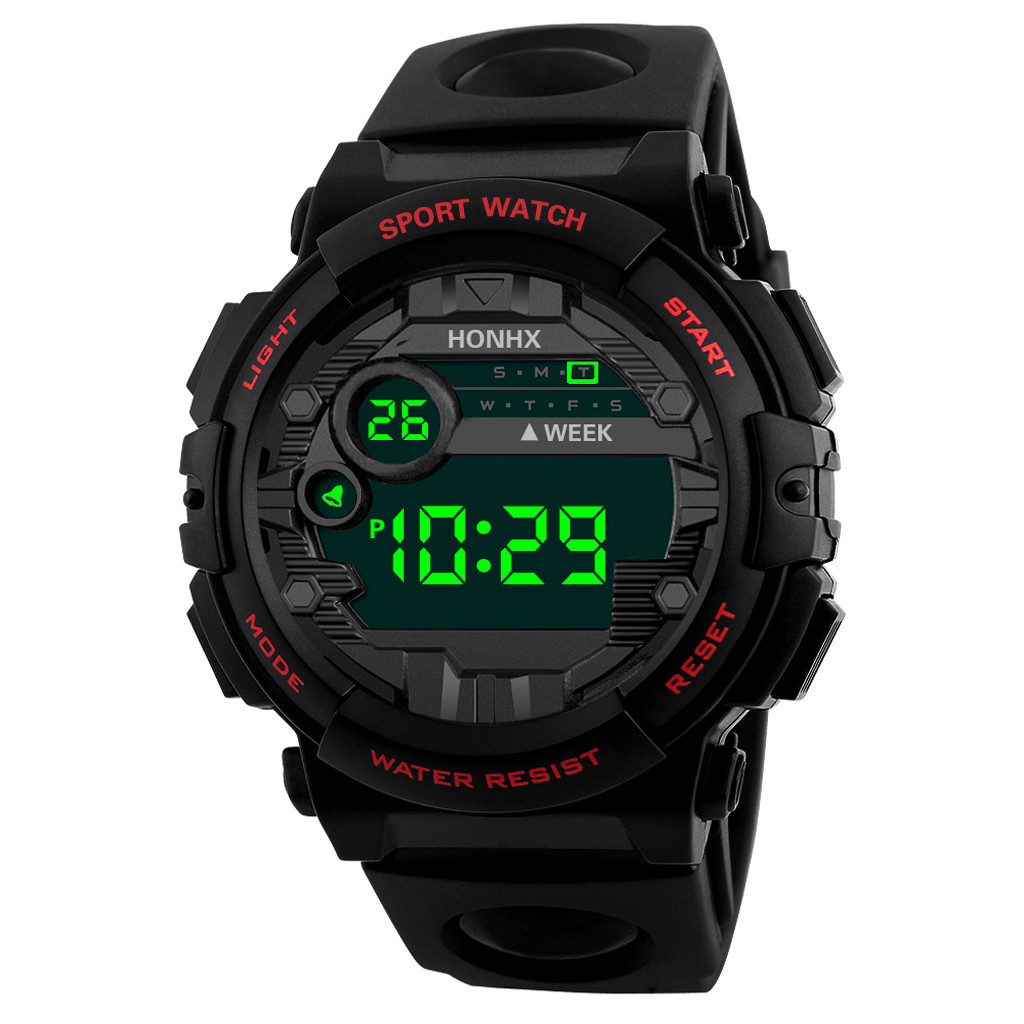  Waterproof Watches  Mens Led Digital Watch Date Sport Watch For Men High  Outdoor Electronic Wristwatches