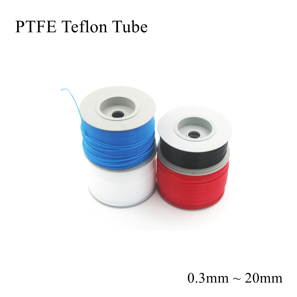 1.2mm 1.5mm 1.6mm 1.8mm 2mm PTFE Tube F46 Insulating Sleeve Hose Teflonto Sheath 3D Printer Part Rigid Pipe Extruder J-head