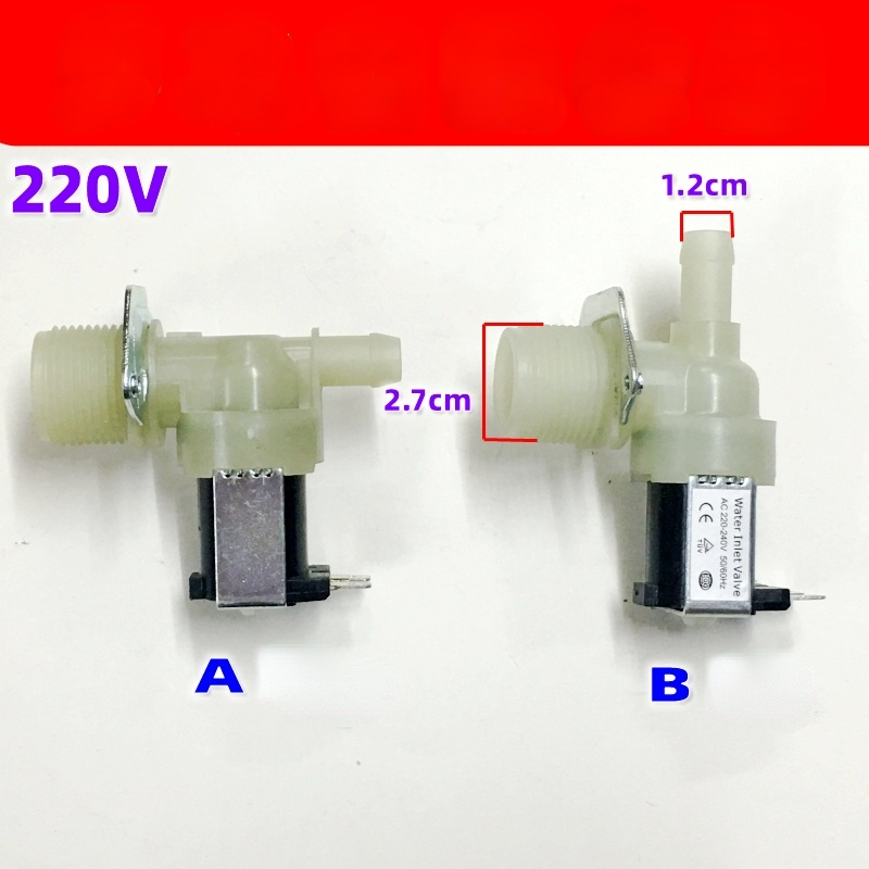 220V dishwasher water inlet valve Solenoid valve Water inlet valve for Ice machine Coffee machine