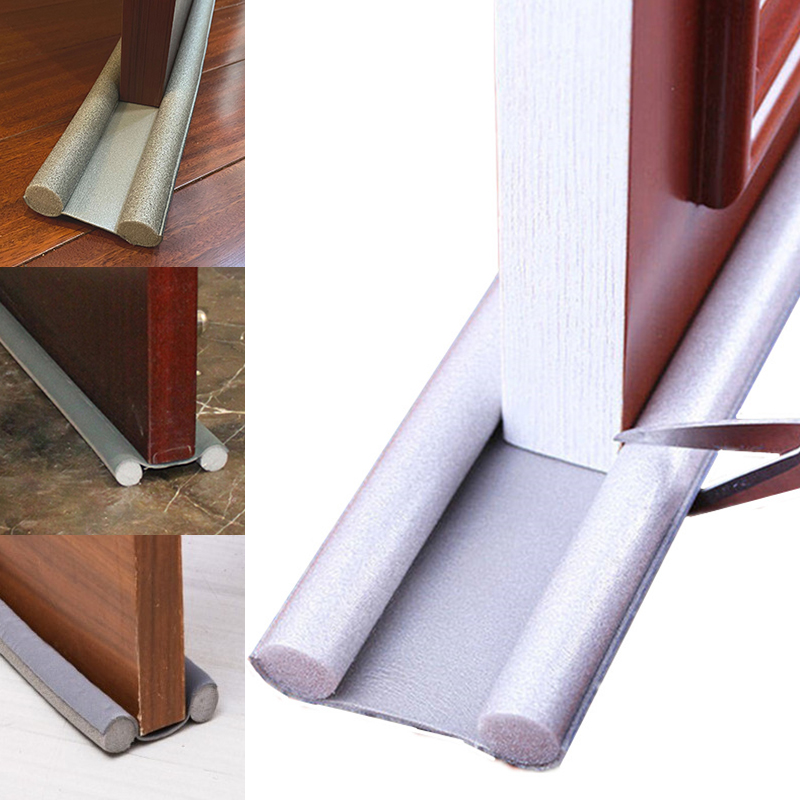 95cm Flexible Foam Rubber Sealing Strip Door Bottom Anti Dust Windproof Sealing Plug for Home Decor Bedroom Sound Insulation