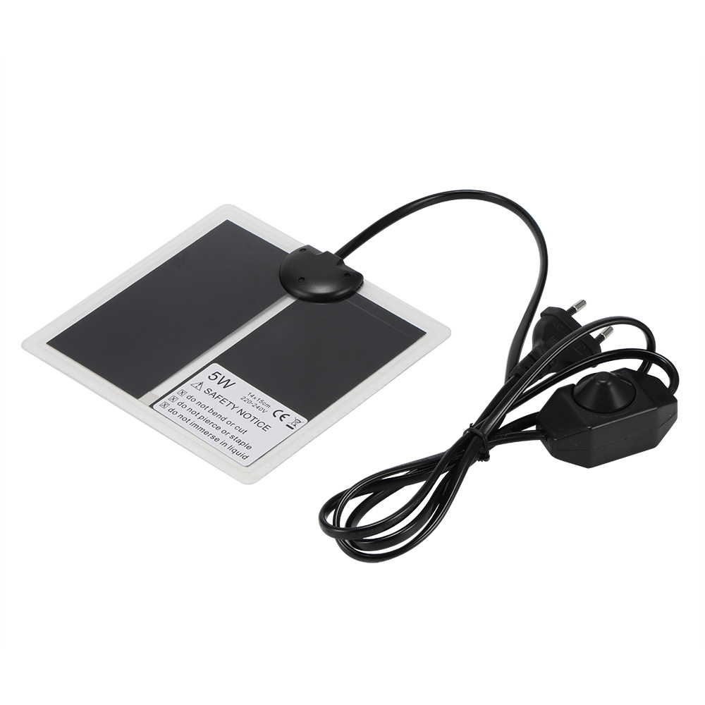 Pet Warm Heater Reptile Pet Heating Pad Pet Reptile Vivarium Terrarium Warm Heater with Thermostat Controller EU Plug
