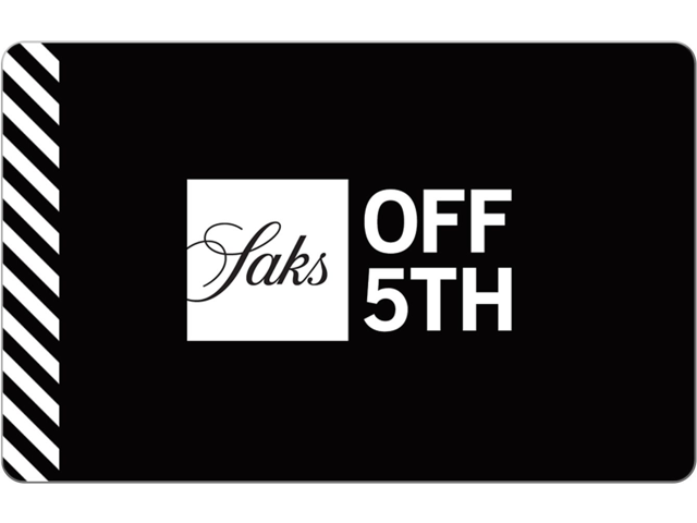 Saks OFF 5TH $500 Gift Card (Email Delivery)