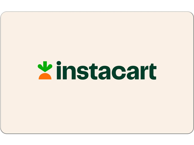 Instacart $200 Gift Card (Email Delivery)