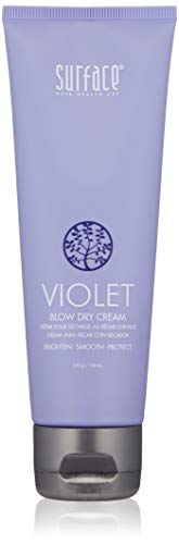 Surface Hair Violet Blow Dry Cream, Brighten, Smooth And Protect From Heat, 4 Fl. Oz.