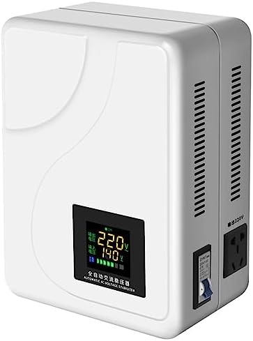 Voltage Stabilizer,Single Phase Home Use Wall-Mounted Voltage Regulator Stabilizator Power Supply Estabilizador for Household Appliances