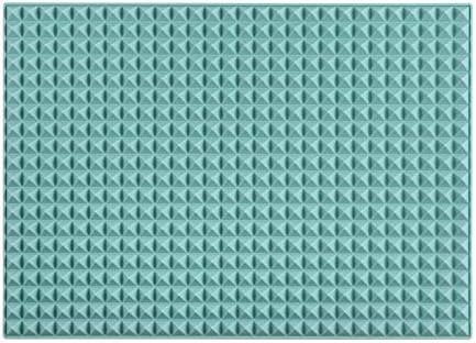 Colinda Silicone Dish and Cup Drying Mat - Extra Large Trivet for Hot Dishes, Large Size Hot Pots and Pads Coming Directly Out from the Stove or Oven,Drain Board,16" x 11.5",turquoise