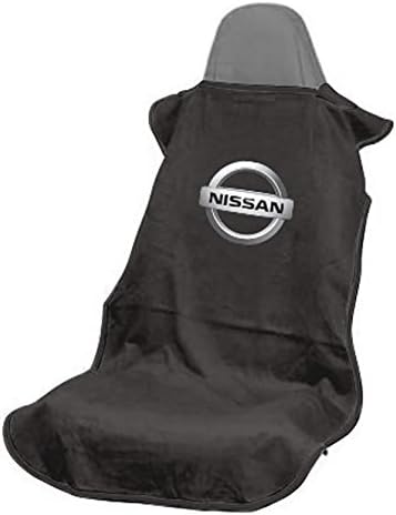 Seat Armour SA100NISSB Black 'Nissan' Seat Protector Towel