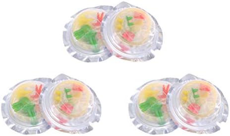 GALPADA Gifts 6pcs Colorful Flower Condoms Safe Sleeve Adult Sex Life Supplies Ultra- Thin Health Products (Small Flower)