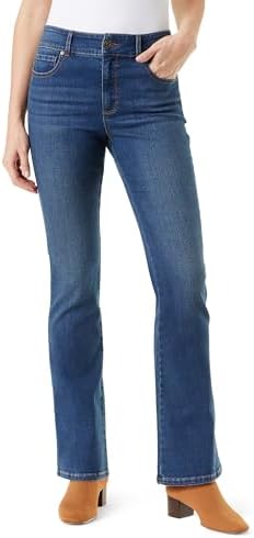 Gloria Vanderbilt Women's Shape Effect Tummy Hold High Rise Boot Cut Jean Standard