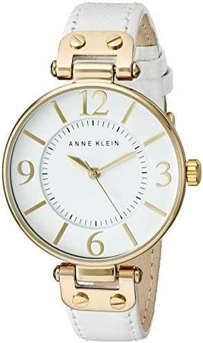 Anne Klein Women's Leather Strap Watch