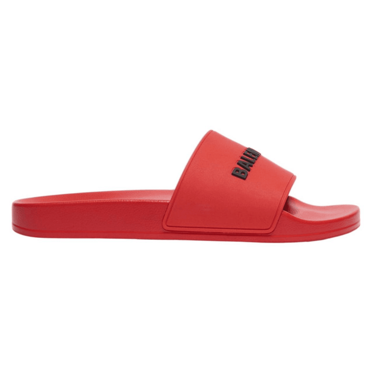 BALENCIAGA RUBBER LOGO POOL SLIDE SANDALS – BBS4