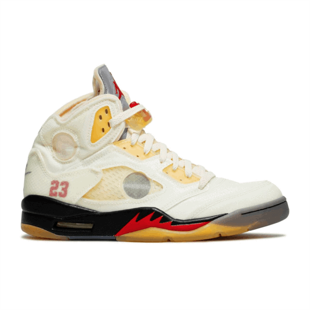 OFF-WHITE X AIR JORDAN 5 SP ‘SAIL’ – NK13