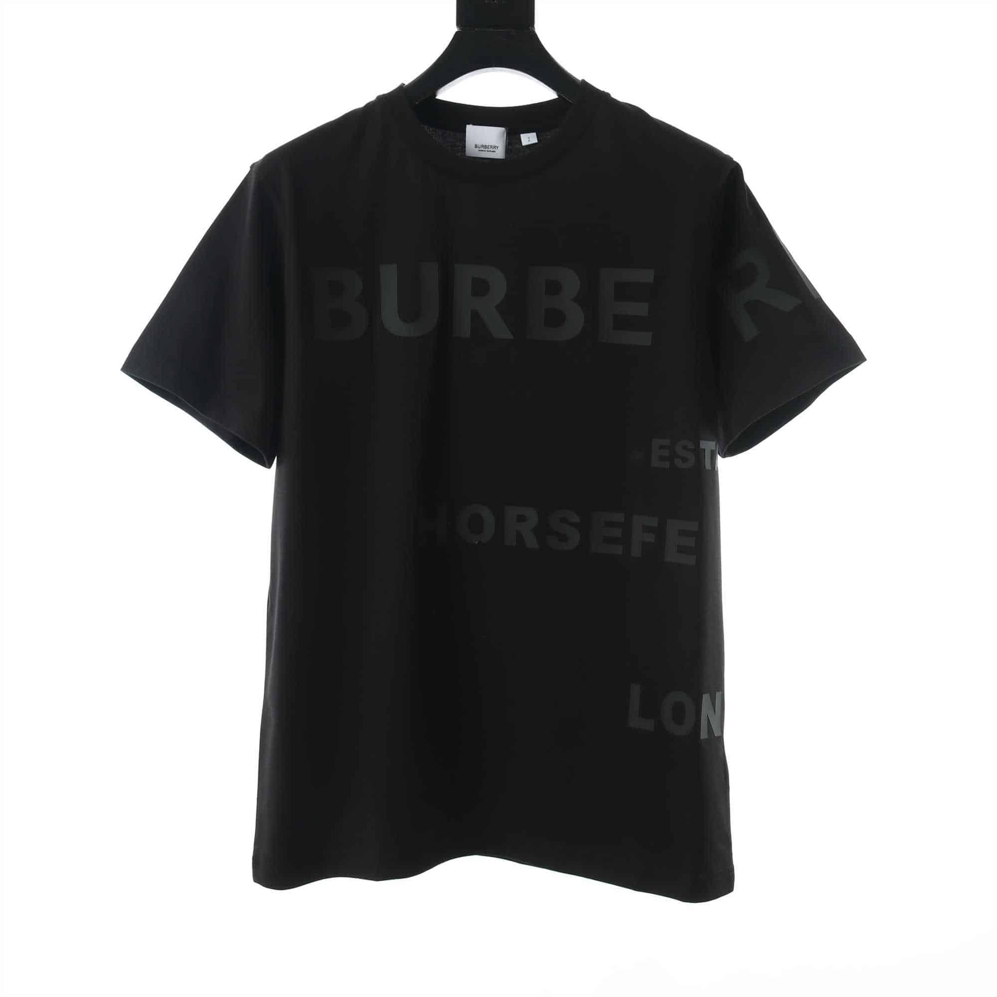 Burberry Horseferry Print Cotton Oversized T-Shirt – BBRS40