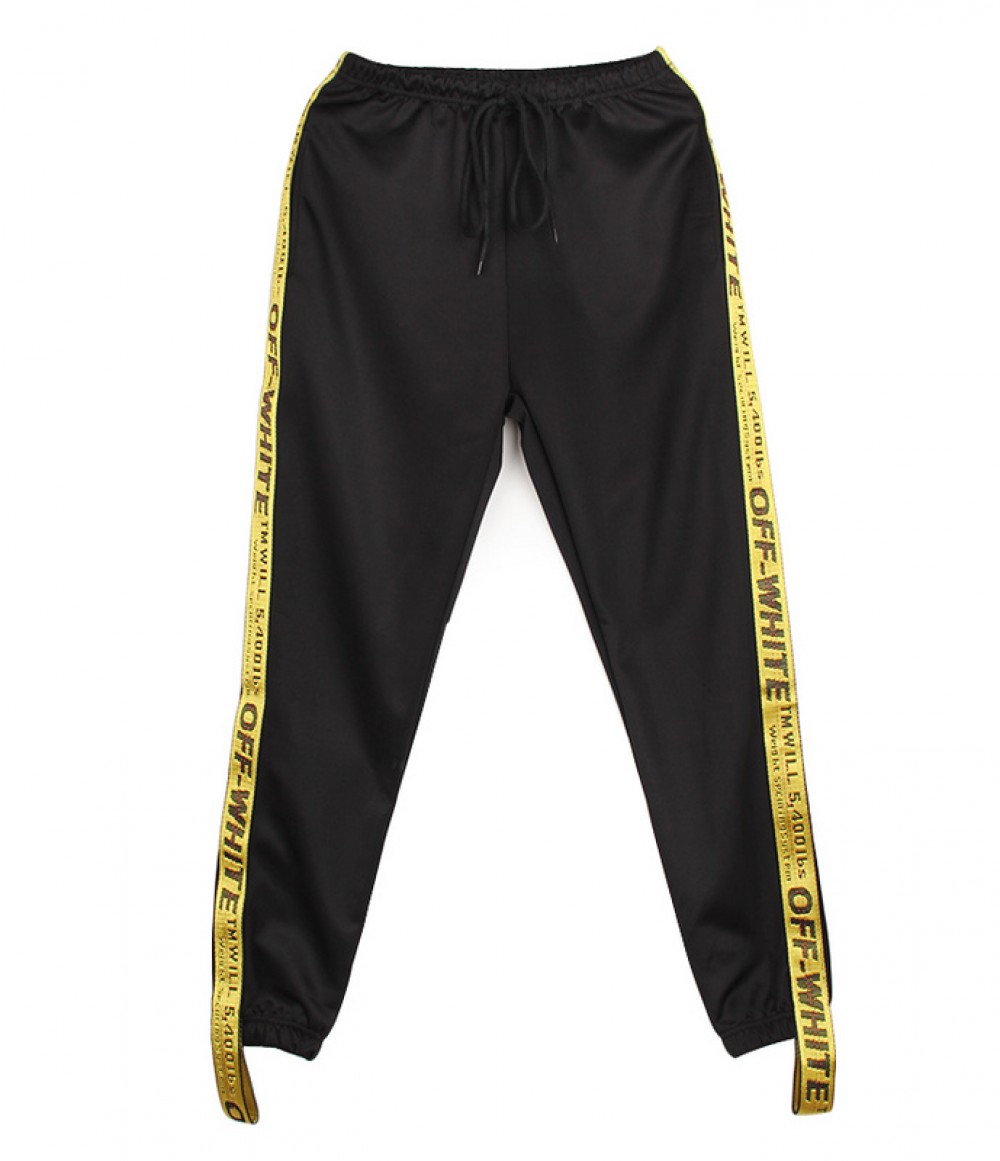 A+ Quality OFF-WHITE Tape Strap Pants