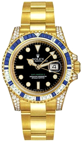Rolex GMT-Master II Solid Gold Men’s Watch 116758